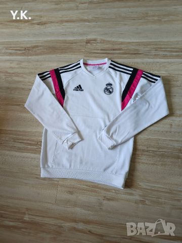 Оригинална мъжка блуза Adidas x F.C. Real Madrid / Season 14-15, снимка 2 - Блузи - 46066344