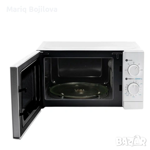 Микровълнова фурна MUHLER MO-5009 20L – 700W, механичен контрол, снимка 8 - Микровълнови - 53500735