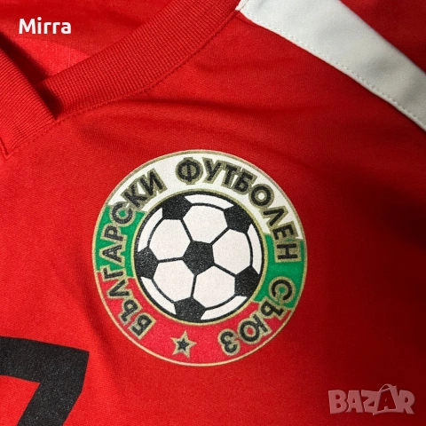 Bulgarian National Team 2004/2005 Euro Championship #17 Martin Petrov Football Jersey T-Shirt, снимка 6 - Тениски - 52065954