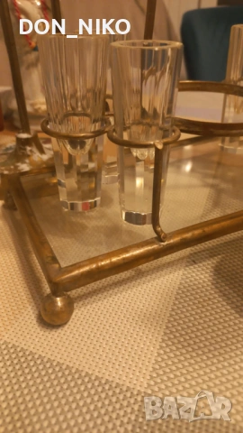 Сервиз за Ликьор, снимка 5 - Антикварни и старинни предмети - 53832489