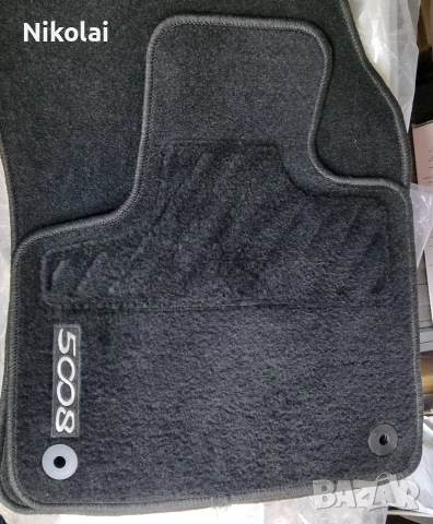 ОРИГИНАЛНИ Мокетени стелки за Пежо 5008 от 2017 до 2024, снимка 2 - Аксесоари и консумативи - 52946677