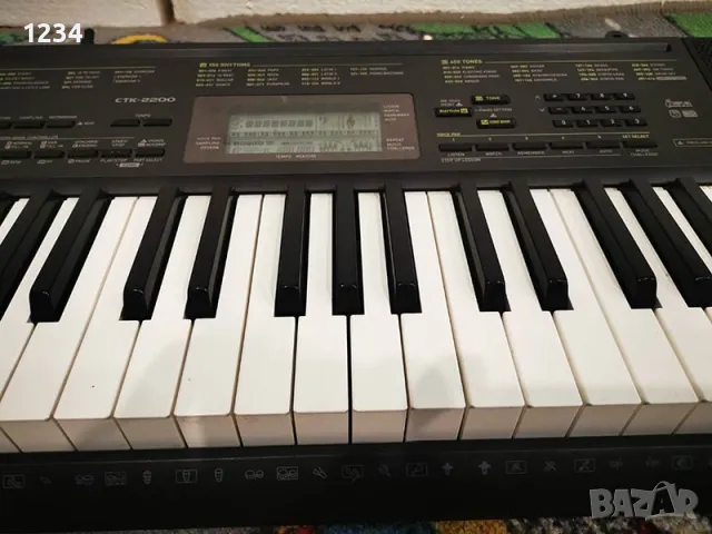 синтезатор клавир CASIO CTK-2300 пиано с 5 октави плътни клавиши и USB , снимка 5 - Синтезатори - 47317210