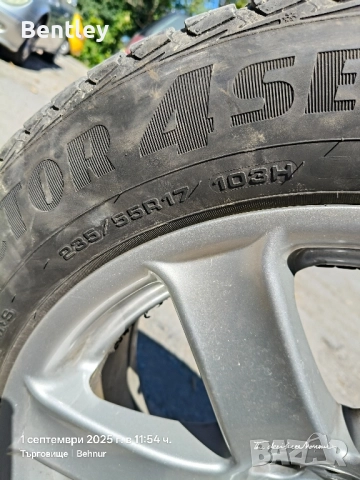 Джанти Rial 17' със гуми Goodyear 4 season, снимка 4 - Гуми и джанти - 47035316
