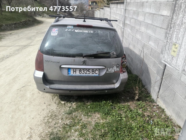 Пежо 307 SW 2005 1.6 HDI за части, снимка 4 - Автомобили и джипове - 53937851