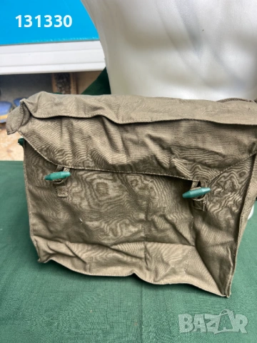 Продавам брезентова чанта (противогаз), снимка 2 - Антикварни и старинни предмети - 44277367