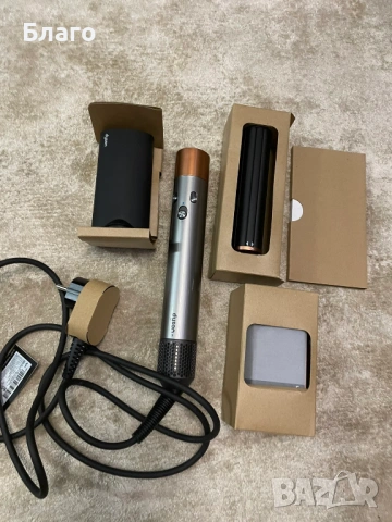 Dyson маша за коса HS02 Airwrap, Никел-Мед - нова, снимка 8 - Маши за коса - 53659217