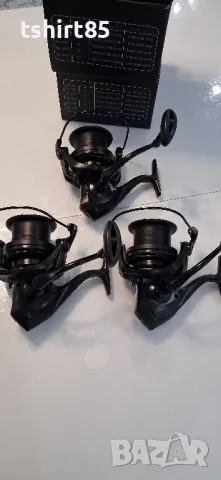 Намаление 3 броя шаранджийски макари Black NGK12000, снимка 8 - Такъми - 49021816