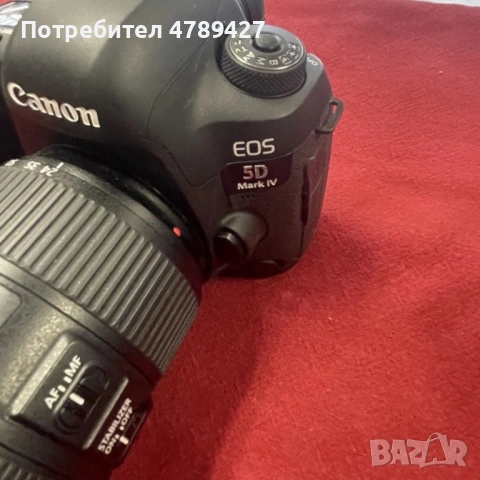 CANON EOS MARK 5D IV MIRRORLESS CAMERA , снимка 4 - Фотоапарати - 54146744
