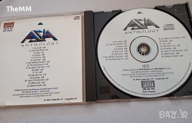 Asia - Anthology, снимка 2 - CD дискове - 49128519