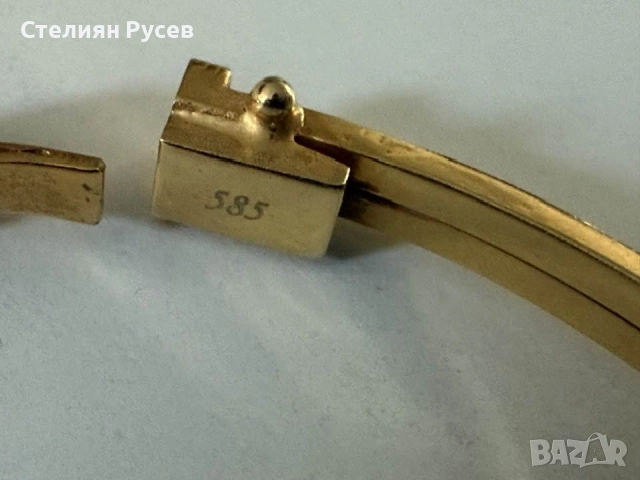 17.34гр 19см златна гривна / златно колие / синджир / ланец / злато / GOLD 585 / 14 карата 142 лв за, снимка 7 - Гривни - 52131526