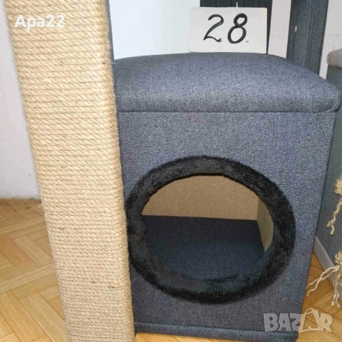 НОВИ КОТЕШКИ КАТЕРУШКИ С КЪЩИЧКА – 90 см ОБЛЕН , снимка 18 - За котки - 52484339