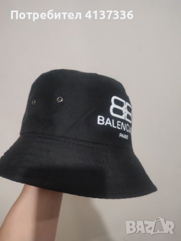 BALENCIAGA лятна шапка с лого нова, снимка 4 - Други - 46385527