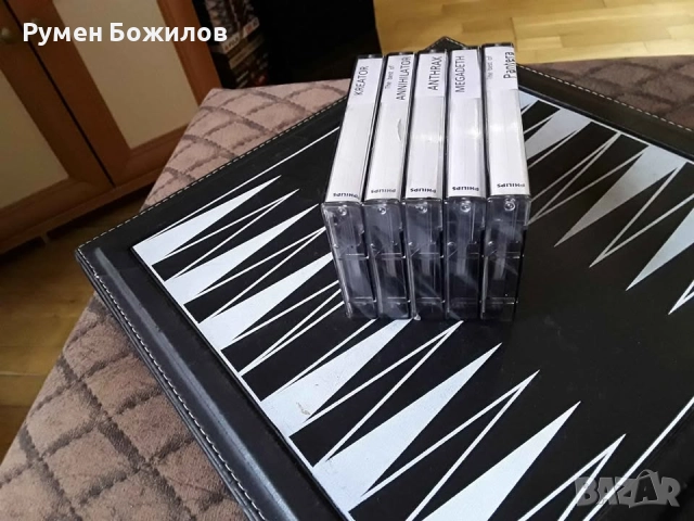 5 касети като нови с ТРАШ Метъл, снимка 2 - Аудио касети - 52982842