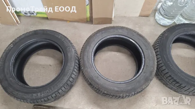 4 броя зимни гуми Континентал Continental 16” 225/55R16, снимка 4 - Гуми и джанти - 48962291