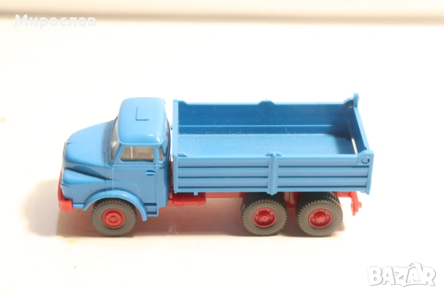 WIKING HO 1/87 MAN САМОСВАЛ КАМИОН МОДЕЛ КОЛИЧКА, снимка 2 - Колекции - 53830357