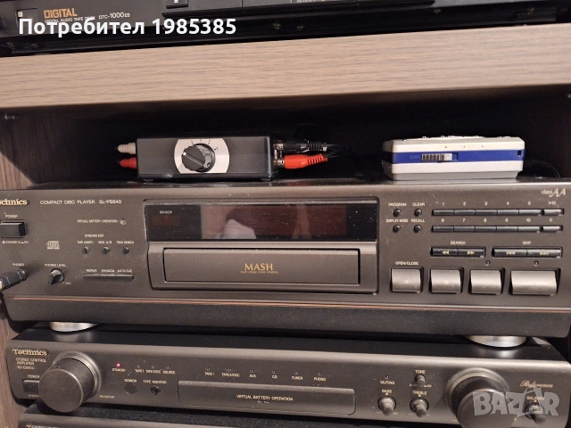 Продавам СD плейър TECHNICS SL-PS840, снимка 2 - Ресийвъри, усилватели, смесителни пултове - 53154619