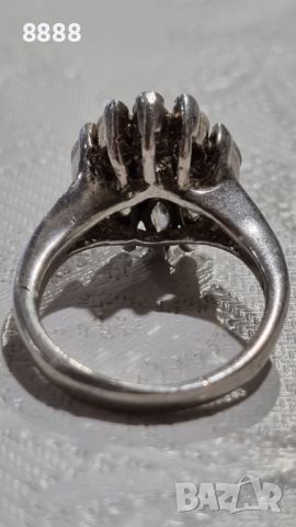Сребърен пръстен 5,71 гр , снимка 5 - Пръстени - 45306281