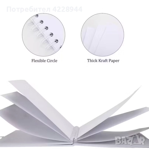 Албум за снимки и спомени – 40 страници, твърди корици + стикери сватба, Коледа, булчински, подарък, снимка 3 - Други - 52261867