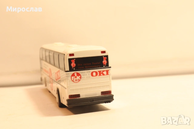 RIETZE H0 1/87 NEOPLAN KAISERSLAUTERN АВТОБУС МОДЕЛ, снимка 7 - Колекции - 54212678