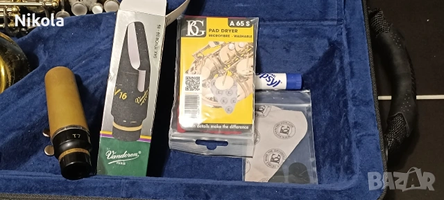 Тенор Саксофон Yamaha YTS-23, снимка 3 - Духови инструменти - 53038048