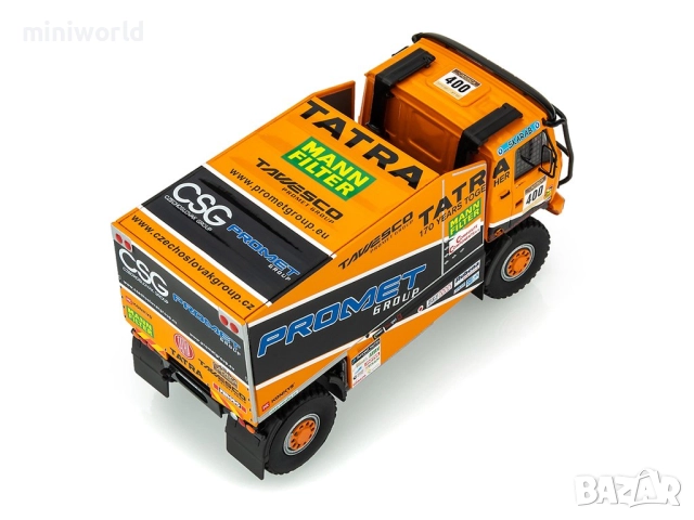 Tatra 815 2022 AER Rally DAKAR Tomáš Tomeček - мащаб 1:43 на KADEN моделът е нов в кутия, снимка 3 - Колекции - 52306894