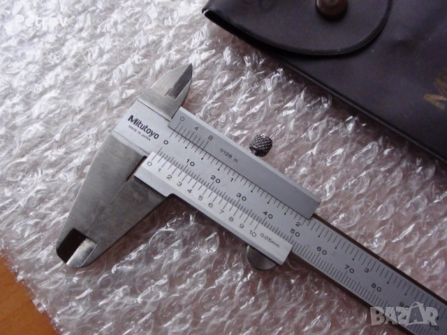 Mitutoyo - MADE IN JAPAN - Японски ПРОФЕСИОНАЛЕН ВИСОКОКАЧЕСТВЕН - ПРЕЦИЗЕН Шублер 0 - 150 mm/ORIGIN, снимка 2 - Шублери - 52004161