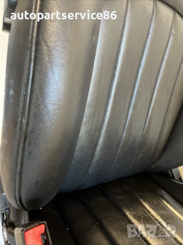 Предна лява седалка от кожа черна за Mercedes CLS 320 CDI W219 (2009) 320Cdi, снимка 2 - Части - 53972758