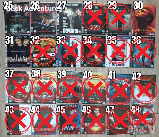 Екшън Филми DVD's - Оригинални Дискове на Английски Език - 5 лв/бр , снимка 3 - Екшън - 47015417