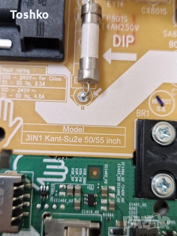 SAMSUNG UE50AU7172U MAIN AU7000 BN9653076J POWER 3IN1 Kant_Su2e 50/55 PANEL CY-BA050HGCR1V, снимка 5 - Части и Платки - 54068842