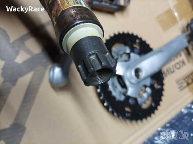 Курбели Shimano + Средно движение Octalink, снимка 10 - Части за велосипеди - 52805657