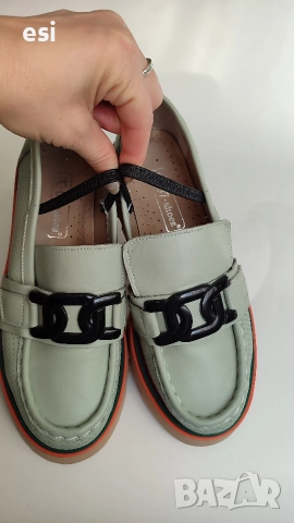 Дамски кожени обувки , снимка 11 - Дамски елегантни обувки - 52935449