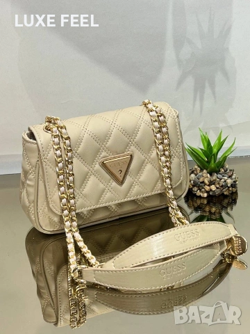 GUESS 💎Дамски Чанти , снимка 5 - Чанти - 53667477