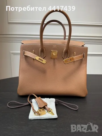 Чанта Hermes Birkin 30cm , снимка 1 - Чанти - 49528987