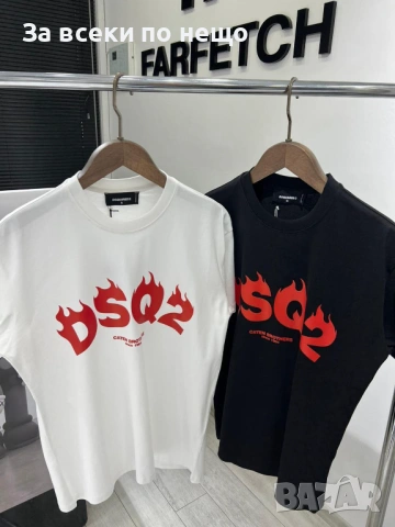 DSQUARED2 Мъжка Тениска👕Мъжка Блуза С Къс Ръкав - Налични Различни Цветове Код NGHSP48, снимка 4 - Тениски - 53697470