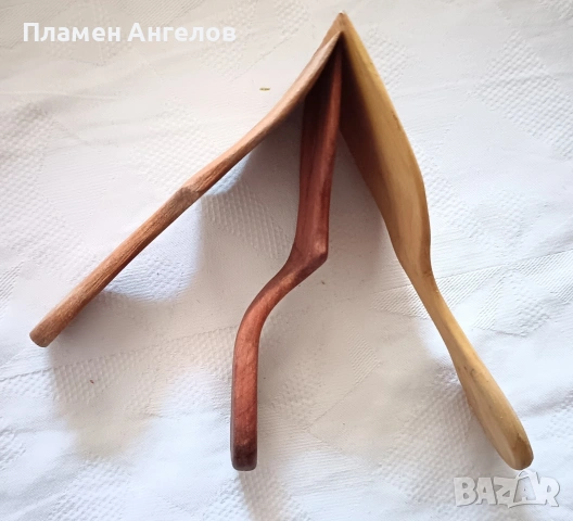 Дървени бъркалки, лопатки, снимка 3 - Прибори за хранене, готвене и сервиране - 53741618