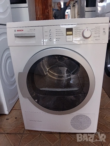 Сушилня с термопомпа Бош Bosch Serie 6 A++ 8кг 2 години гаранция!
