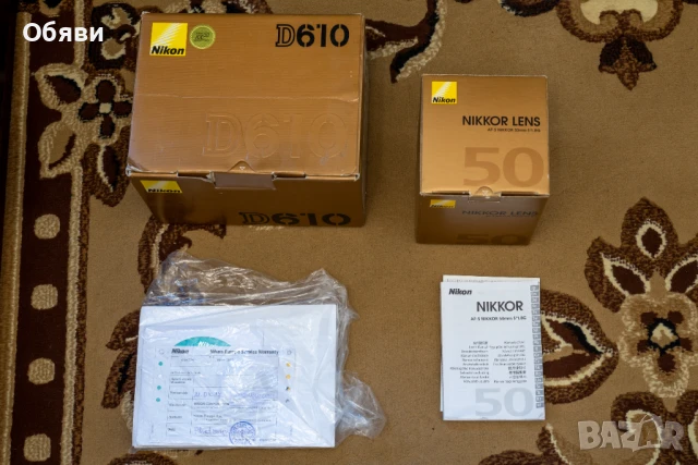 Nikon D610 + NIKKOR 50 mm f/1.8G, снимка 5 - Фотоапарати - 51262713