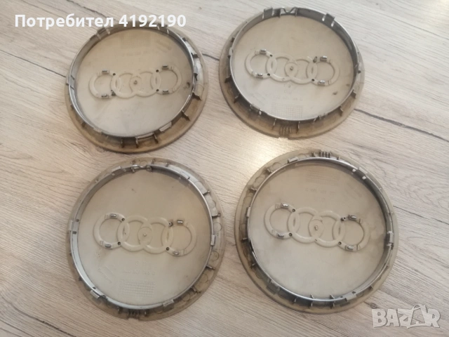 Здравейте! Предлагам капачки за джанти от Ауди , снимка 3 - Части - 53923840