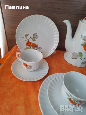 Баварски порцеланов сервиз, снимка 5 - Сервизи - 51222061