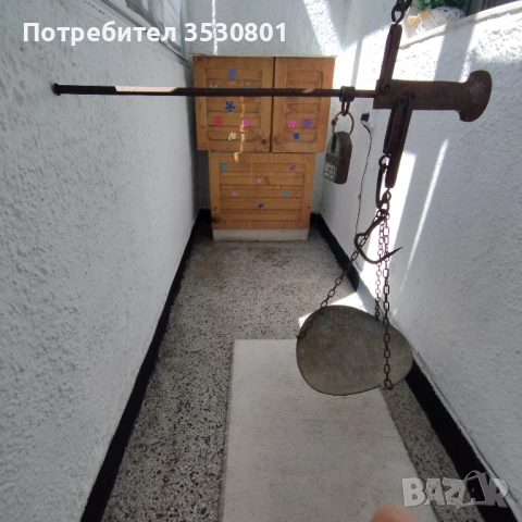 Стар кантар, паланза , снимка 2 - Други ценни предмети - 51566538