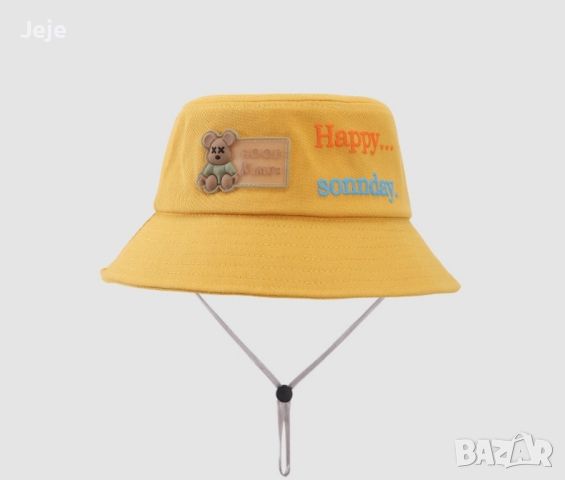 Детска рибарска шапка Good Kukuji - Идеалният аксесоар за летните приключения!, снимка 3 - Шапки - 45674418