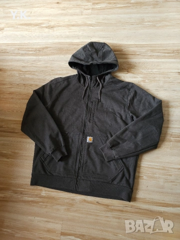 Оригинално мъжко горнище с качулка Carhartt Wind Fighter, снимка 2 - Спортни дрехи, екипи - 53690976