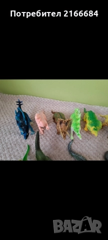 Детски играчки-гумени динозаври, снимка 4 - Други - 51747501