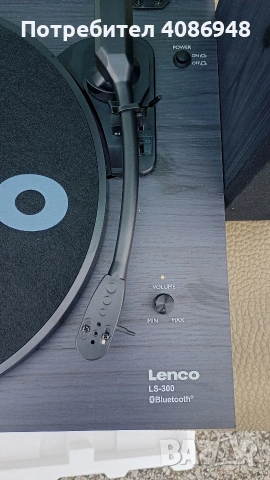 Грамофон Lenko Bluetooth чисто нов , снимка 3 - Грамофони - 54022327