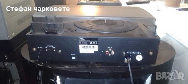 грамофон със радио тунер, усилвател и вградени говорители , снимка 6 - Ресийвъри, усилватели, смесителни пултове - 54085281