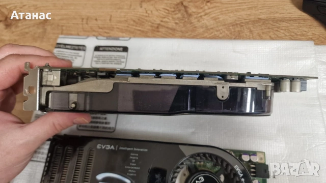 ЗА SLI 2 X EVGA GTX 8800 GTS 640MB - РАБОТЕЩ КОМПЛЕКТ, снимка 6 - Видеокарти - 54218652