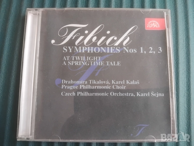 Fibich: Symphonies Nos 1, 2 & 3 аудио диск музика CD 1 + CD 2