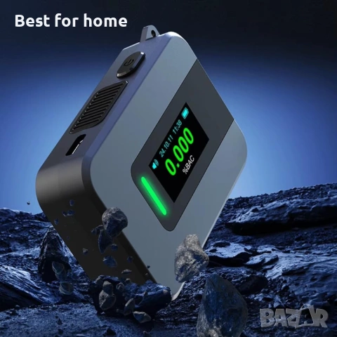 Електрохимичен алкохолен тестер с гласов отчет, снимка 6 - Друга електроника - 53451785