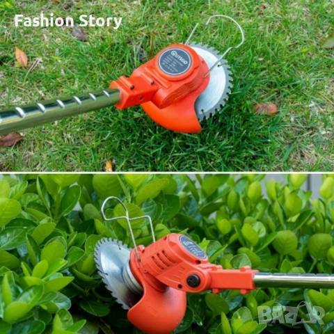 Акумулаторен тример OUTIGO KF8L – чист двор без усилие, навсякъде, снимка 2 - Градински инструменти - 51850025