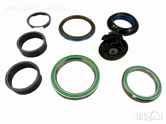 Чашки/Headset Cane Creek 40 + пеперуда и спейсъри, снимка 4 - Части за велосипеди - 53953333